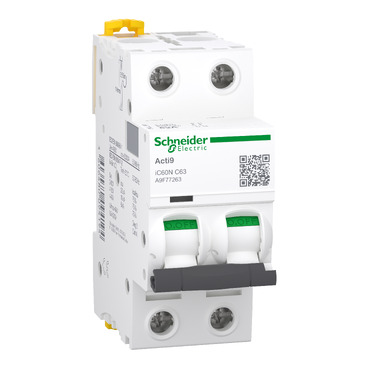 ACTI9 IC60N 2P 63A C MINIATURE CIRCUIT B