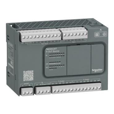CONTR. M200 24I/O,DC24, 14 DC INPUTS, 1 