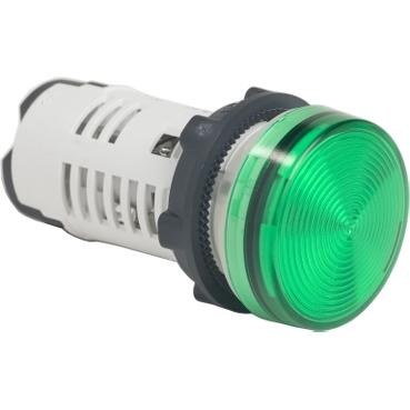 PILOT LIGHT LED GREEN 120V AC           