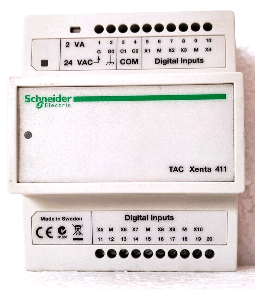 XENTA 411 DIGITAL INPUT MODULE          