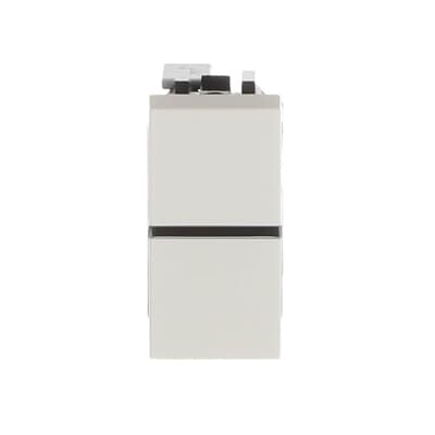 Switch 1-gang, 2-way, SP - 1 M - White