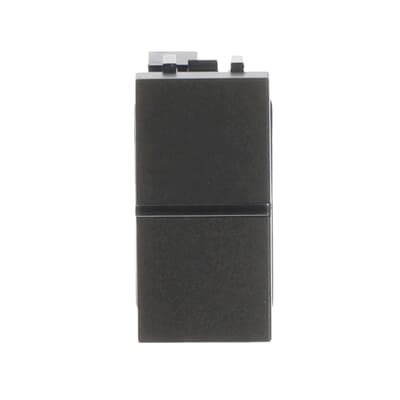 Push-button, NC, SP without symbol - 1M - Anthracite