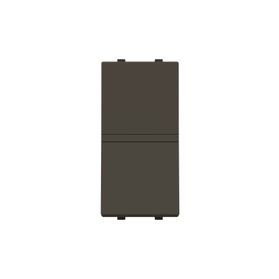 Push-button, NC, SP without symbol - 1M - Total Anthracite