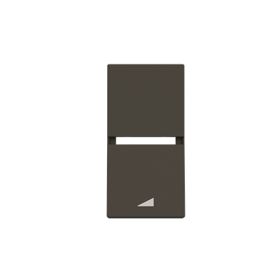 Rocker cover dimmer symbol - 1M - Anthracite