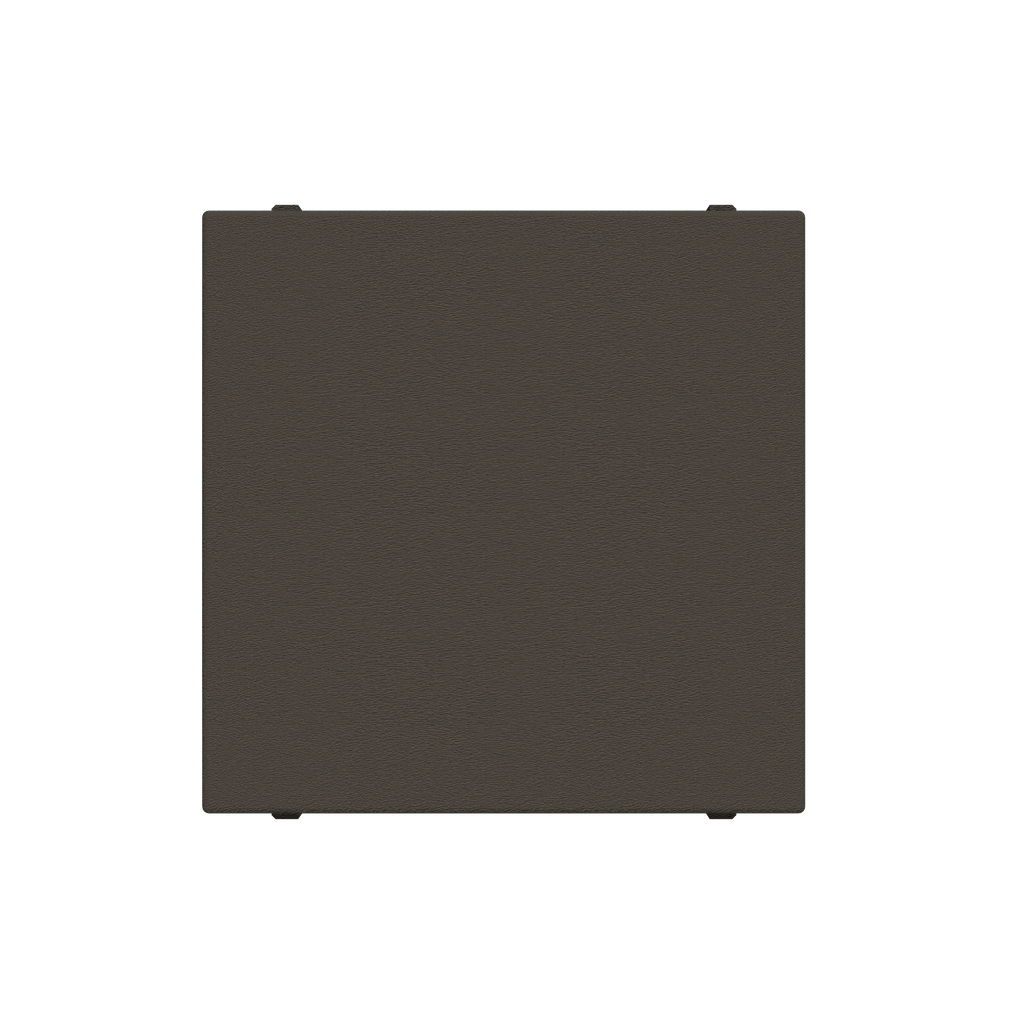Blank cover plate - 2M - Anthracite