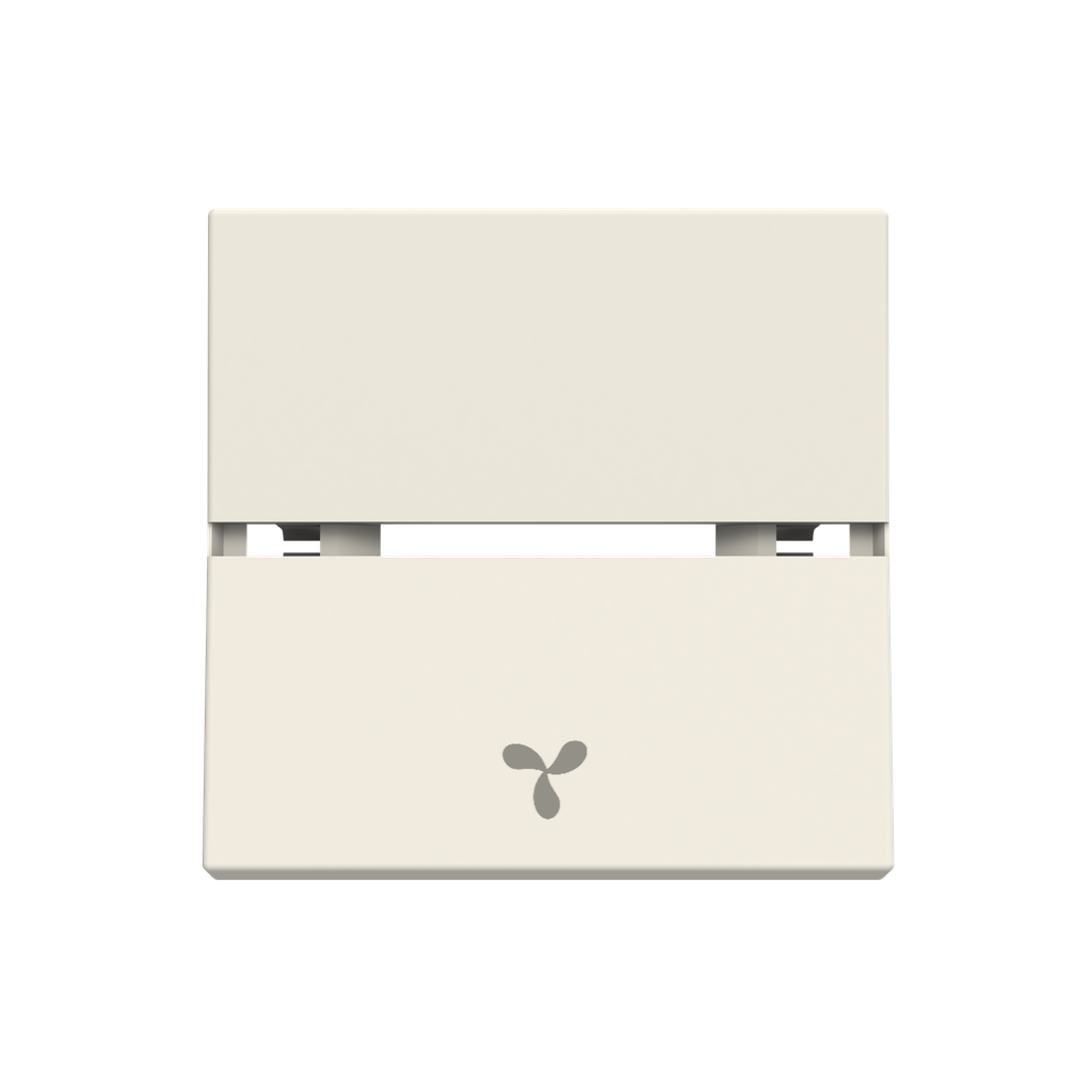 Rocker cover fan symbol - 2M - White