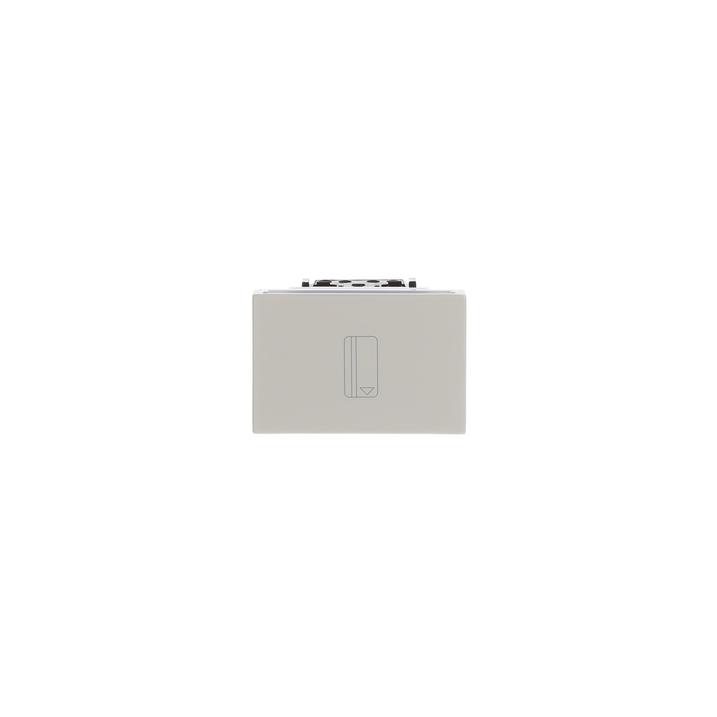 Card switch 1-gang, 1-way, DP - 2M - Anthracite