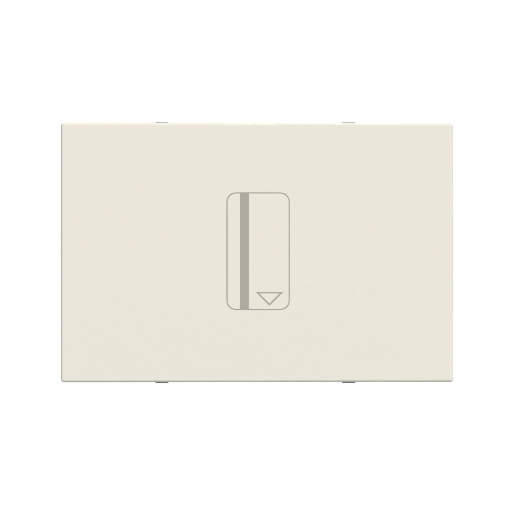 Card timer switch 1-gang, 1-way, SP - 2M - White