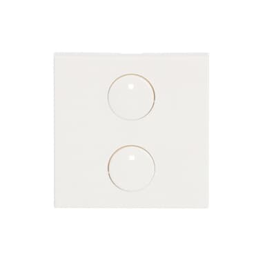 Cover plate - free@home 1-gang sensors - 2M - White