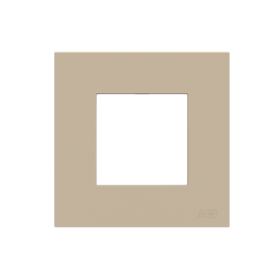 Frame 1-gang / 2M - Champagne