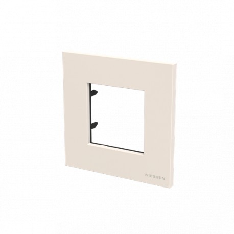 Frame - 1-gang / 4-modules - Coffee Glass