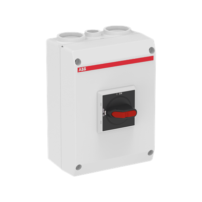 Front Operated, Plastic Enclosed Switch, 3p, 80A, IP54
