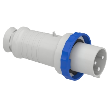 [81378] FICHE MOBILE DROITE 63A 2PT 200-250V IP6