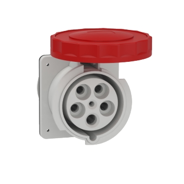 [81695] SOCLE PRISE ENC. DROIT 125A 3PNT 380-415