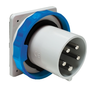 [81878] PK PANEL STRAIGHT PLUG 63A 2PT 200-250V 