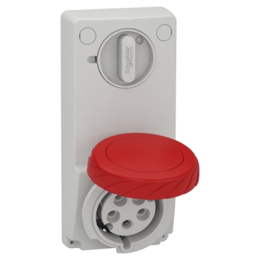[82097] SOCKET UNIKA W/INTERLOCK 32A 3P-N-E 380-