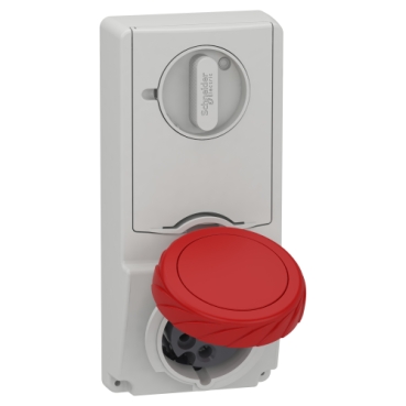 [82186] SOCKET UNIKA W/INTERLOCK 16A 3P-N-E 380-