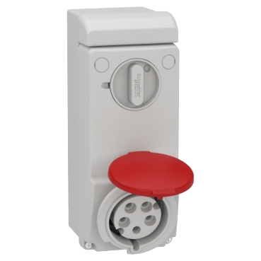 [83047] SOCKET UNIKA W/INTERLOCK 32A 3P-N-E 380-
