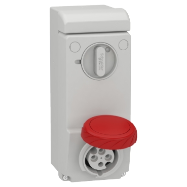 [83085] SOCKET UNIKA W/INTERLOCK 16A 3P-E 380-41
