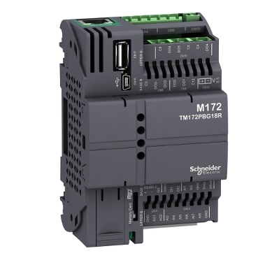 [TM172PBG18R] M172 PERF. BLIND 18 I/OS, ETH, 2 RS485  