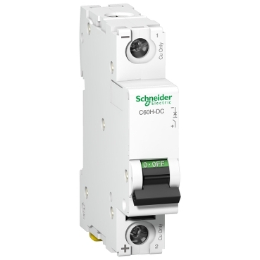 [A9N61517] CIRCUIT BREAKER C60H-DC 250VDC 40A 1P C 