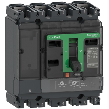 [C10B6TM080] NSX100B 25KA AC 4P3D 80A TMD            