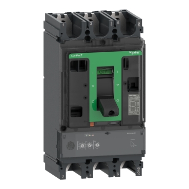 [C63F32D630] Circuit breaker, ComPacT NSX630F, 36kA/415VAC, 3 poles, MicroLogic 2.3 trip unit 630A