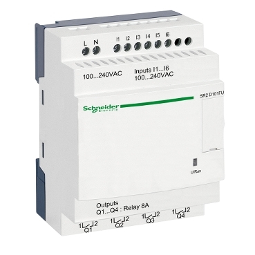 [SR2D101FU] SR 10 I/O REL. 100-240VAC W/O DISPL/CLK 