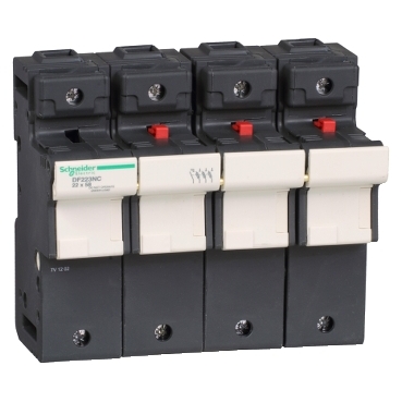 [DF223NC] FUSE HOLDER 3P N 125A FOR FUSE 22 X 58 M