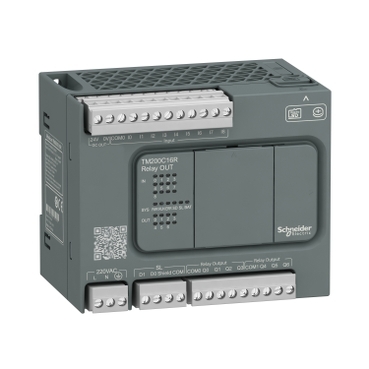 [TM200C16R] CONTR. M200 16I O 220VAC RELAY          