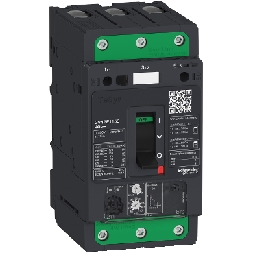 [GV4PE115B] MOTBREAK GV4PE THERM/MAG 115A 25KA ELINK