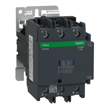 [LC1D80BD] CONTACTOR 80A 1F+1O 24V CC              
