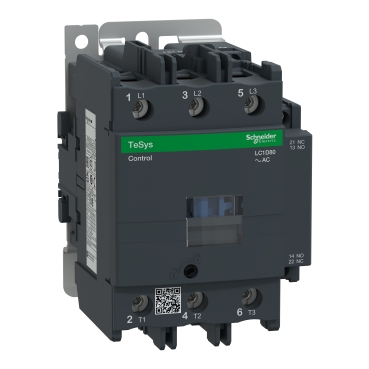 [LC1D80M7] TeSys D contactor - 3P(3 NO) - AC-3 - <= 440 V 80 A - 220 V AC 50/60 Hz coil 