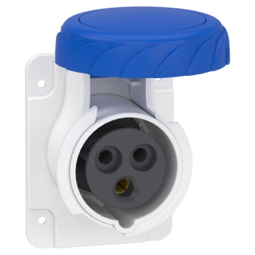 [PKF16G723] PANEL SOCKET STRAIGHT PK PRATIKA SCREW  