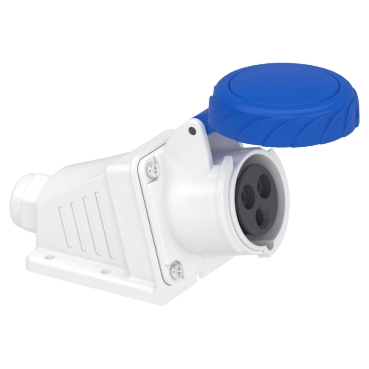 [PKF16W723] WALL SOCKET PK SCREW 16A IP67 220V 2PT 5