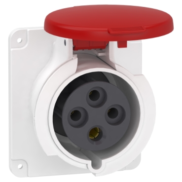 [PKF32G434] PANEL SOCKET STRAIGHT PK PRATIKA SCREW  