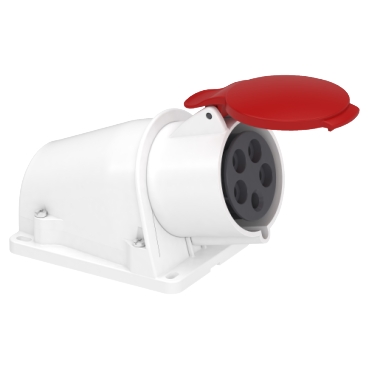 [PKF32W435] WALL SOCKET PK PRATIKA SCREW 32A IP44 38