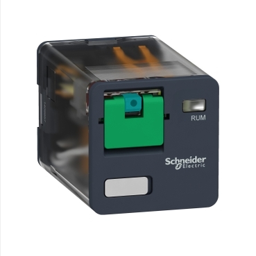 [RUMC31BD] 3CO 10A RELAY CYLIND +LTB-LED 24VDC     