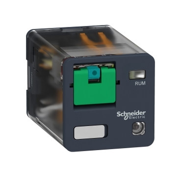 [RUMC32BD] 3CO 10A RELAY CYLIND +LTB+LED 24VDC     