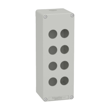 [XAPD4508] EMPTY GREY 8 HOLES CONTROL BOX          