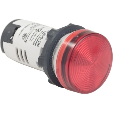 [XB7EV04GP] PILOT LIGHT LED RED 120V AC             