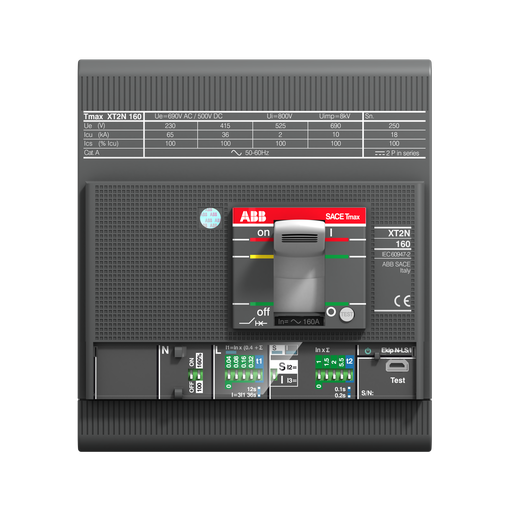 [1SDA067893R1] XT2H 160 Ekip LS/I In=100A 4p F F
