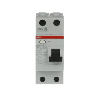 [2CSF202006R1630] RCCB, 63A, 2 Pole, 30mA, FH202 AC