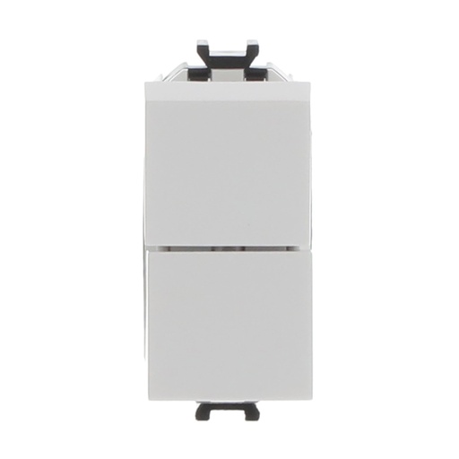 [2CSK1017CH] Double single-pole push switches, NO+NO,  16A - 250V~