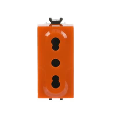 [2CSK1106CH] 2P+E socket outlets,10/16A - 250V~, P17/P11 type, colouredfor pri