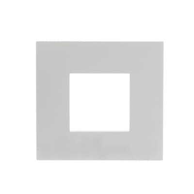 [2CSK0201CH] Cover Plate 2-modulesWhite