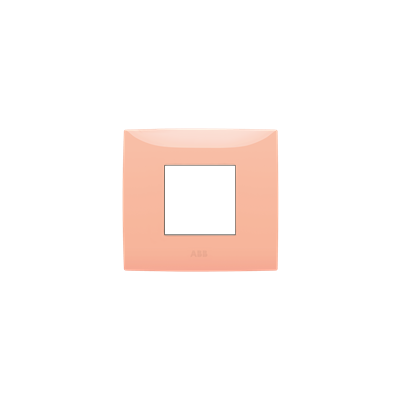 [2CSK0212CH] Cover plate, 2 modules, ORANGE