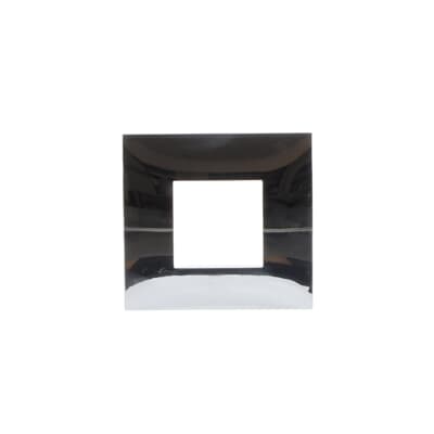 [2CSK0215CH] Cover plate, 2 modules, CHROME gloss finish