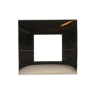[2CSK0251CH] Cover plate, 2 modules, BRONZE gloss finish