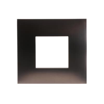[2CSK0252CH] Cover plate, 2 modules, BRONZE satin finish